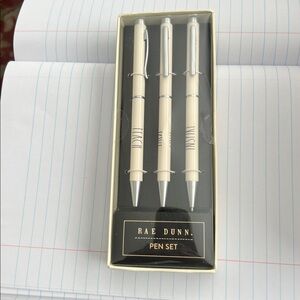Rae Dunn Teacher Ballpoint Pen Set